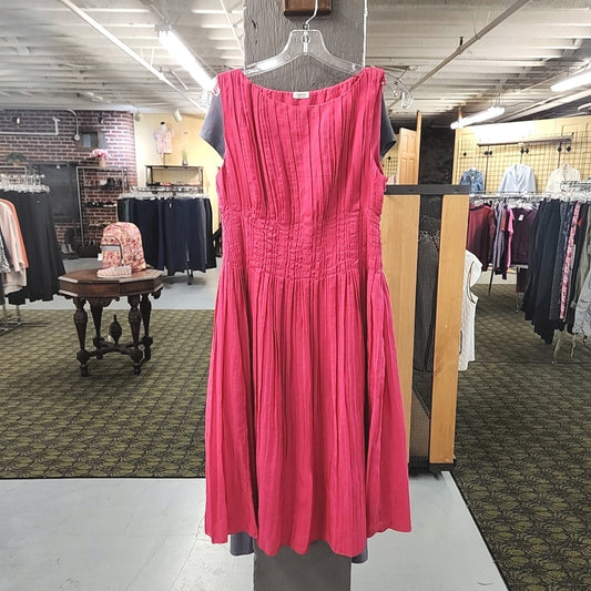 Size 12 Raspberry Agnona Dress