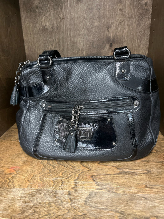 Stone Mountain Black Handbag