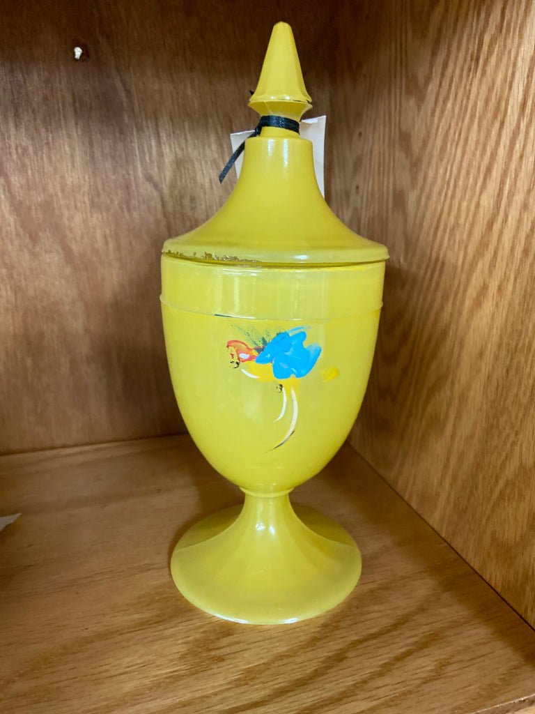 Yellow Bowl - Divine Consign Furniture